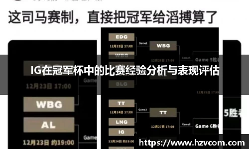 IG在冠军杯中的比赛经验分析与表现评估